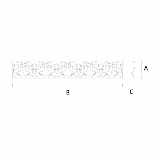 ACANTHUS LEAF MOULDING