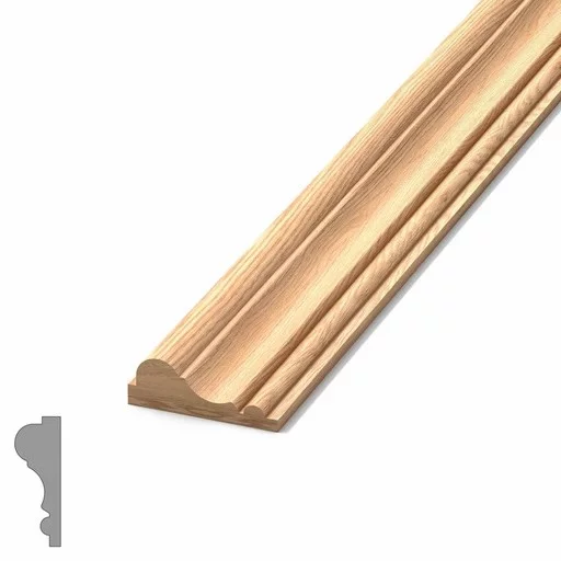 DECORATIVE CLASSIC RELIEF WOODEN MOULDING