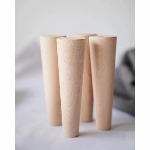 Round custom table legs quiet luxury style (1 PC)