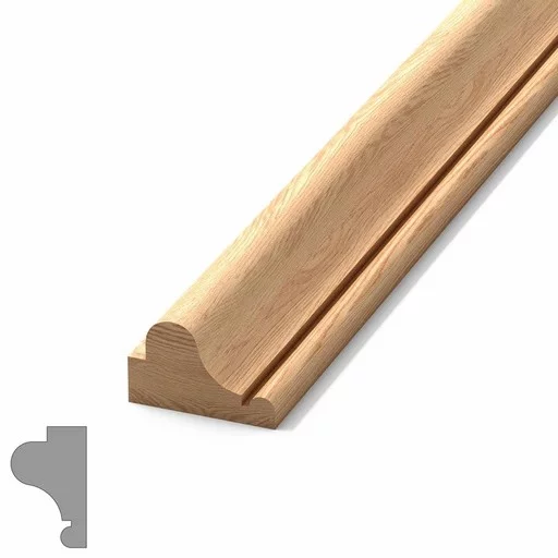 EMBOSSED SOLID WOOD MOULDING FOR INTERIOR