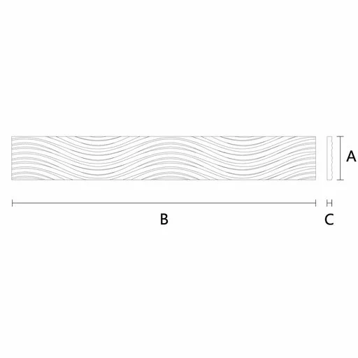 FLUTED WAVE MOULDING QUIET LUXURY