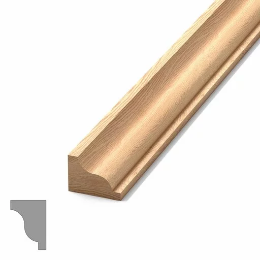 HANDCRAFTED OAK NARROW PANEL MOULDING FOR WINDOWS
