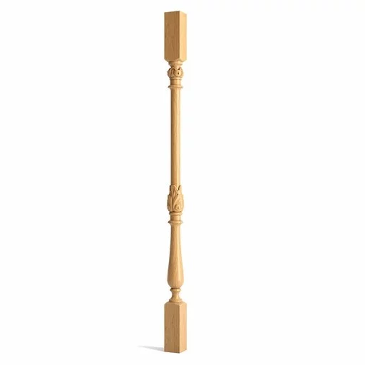 ARCHITECTURAL CLASSIC WOOD SPINDLE FOR STAIRCASE