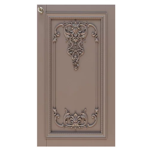 LUXURY FRENCH WALL ACCENTS PANEL WITH OPENWORK FLORAL APPLIQUE