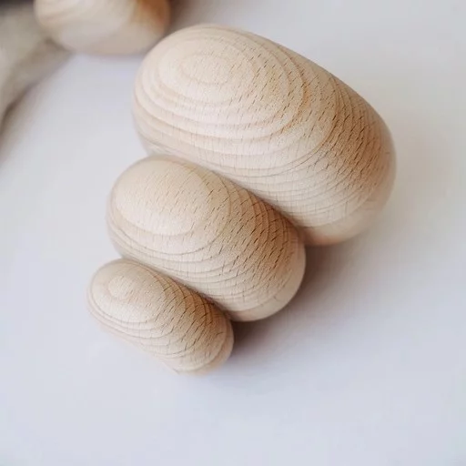 Decorative bun feet for furniture minimalist style (1 PC)
