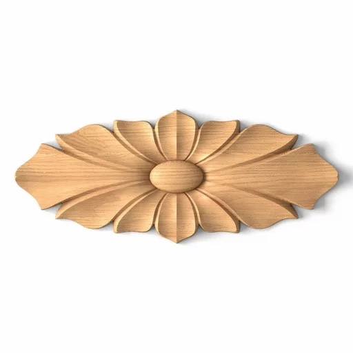 DECORATIVE ROSETTES OVAL FLORAL
