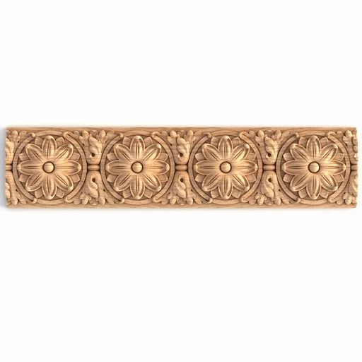DECORATIVE MOULDING FLORAL MEDALLION
