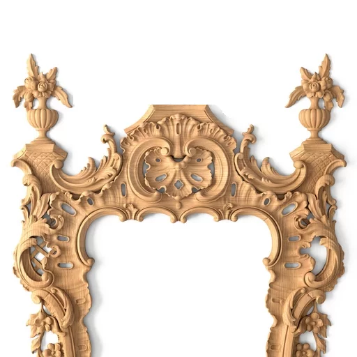 GORGEOUS BAROQUE STYLE HANGING FRAME FROM SOLID WOOD