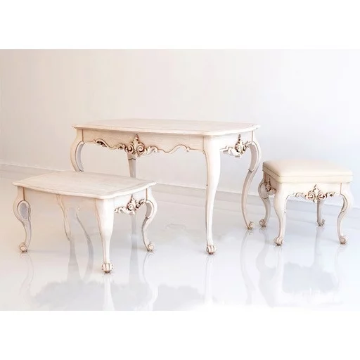 LARGE WOODEN ARCHITRAVE FOR A COFFEE TABLE