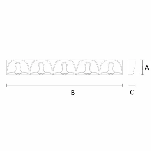 CUSTOM LAMB'S TONGUE MOULDING FOR STAIRCASES