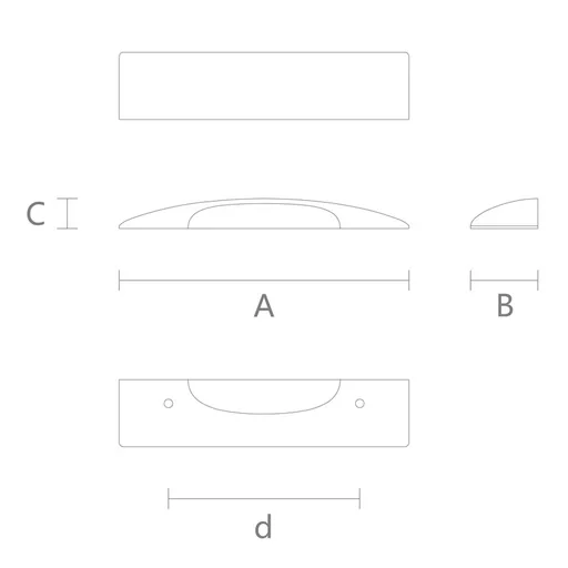 RECTANGULAR-PULL-HANDLE-VERTICAL-MODERN