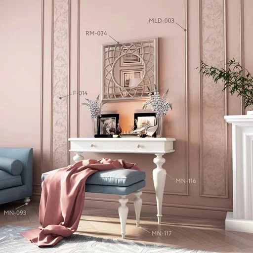 Spindle table legs french country style (1 PC)