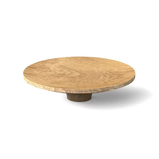 ROUND UNFINISHED WOODEN CABINET HANDLES. (SET OF 4 PC.)