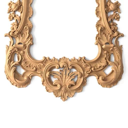 GORGEOUS BAROQUE STYLE HANGING FRAME FROM SOLID WOOD