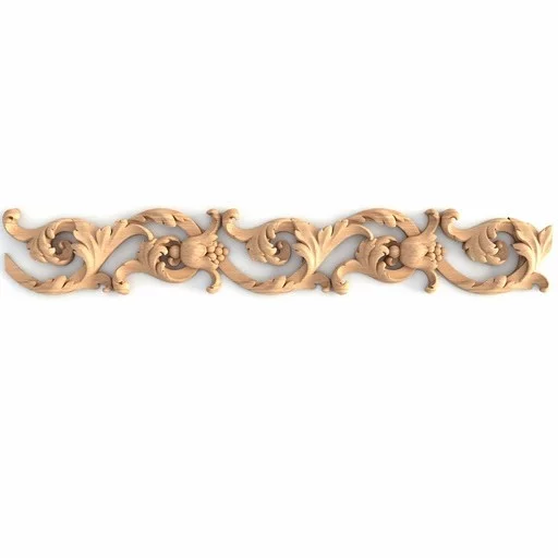 OPENWORK MOULDING WITH ACANTHUS LEAF AND BELLFLOWERS