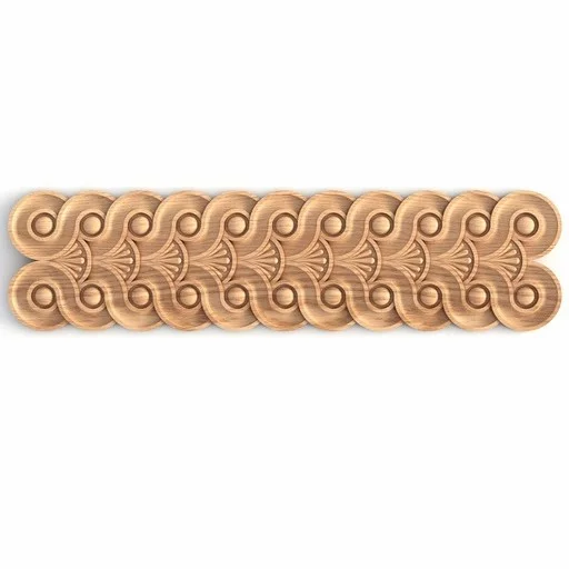 WIDE MOULDING FOR CEILINGS ART NOUVEAU