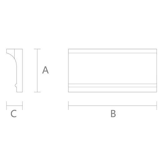 LARGE MID-CENTURY CORNICE CLASSIC
