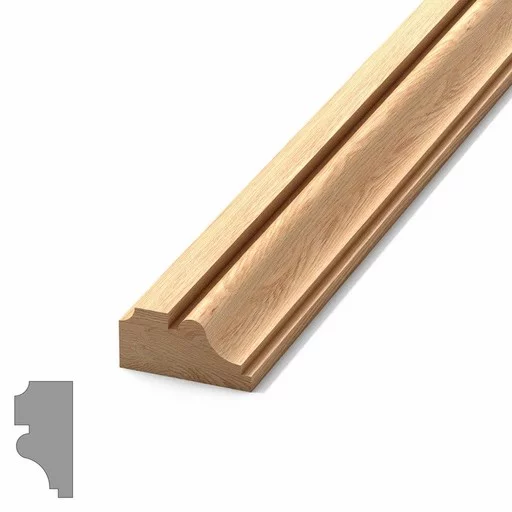 UNIVERSAL RELIEF MOULDING FROM SOLID WOOD