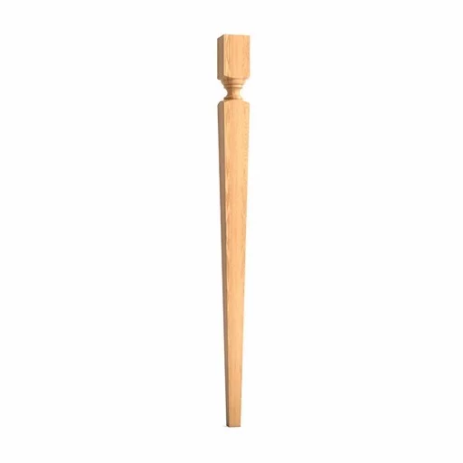 Tapered square table legs vintage (1 PC)
