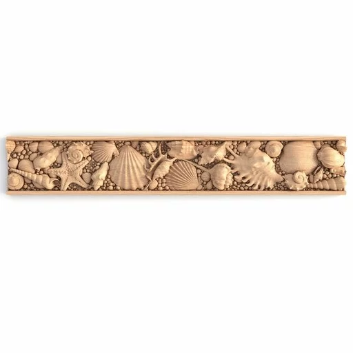 MOULDING WITH SEASHELLS ETHNIC