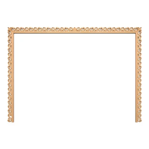TV ZONE ORNAMENTAL CLASSIC FRAME WITH ACANTHUS FROM OAK