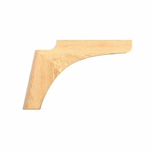 Arched bracket feet for furniture
