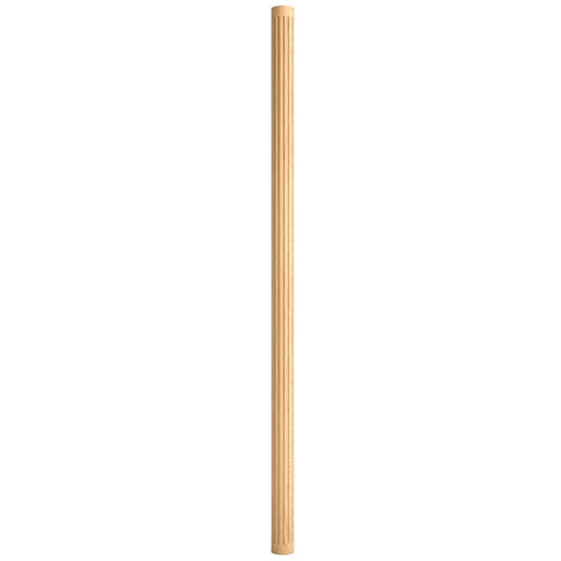 HALF-ROUND HARDWOOD PILASTER FOR INTERIOR