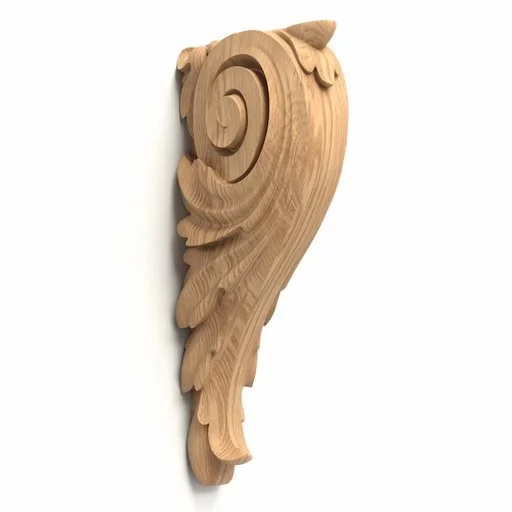 LARGE ORNATE CORBEL WITH ACANTHUS LEAF BAROQUE