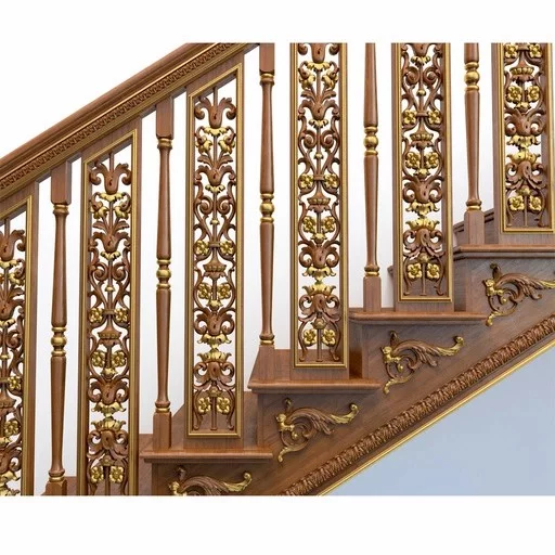 HANDCRFATED DECORATIVE WOOD RAILING SPINDLES