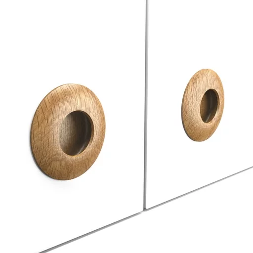 CUSTOM CIRCULAR INSERTED RECESSED HANDLE