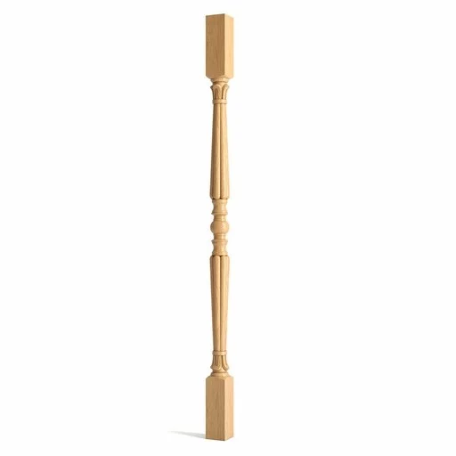 SOLID WOOD SYMMETRICAL BALUSTER FOR STAIRS
