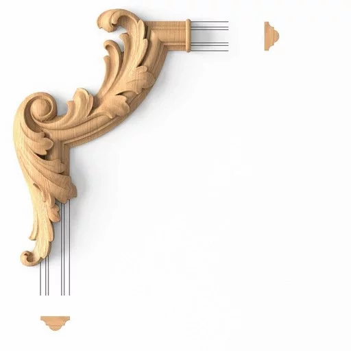 ARCHITECTURE WOOD APPLIQUES FOR CELLAR