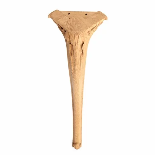 Tall Queen Anne furniture feet antique (1 PC)