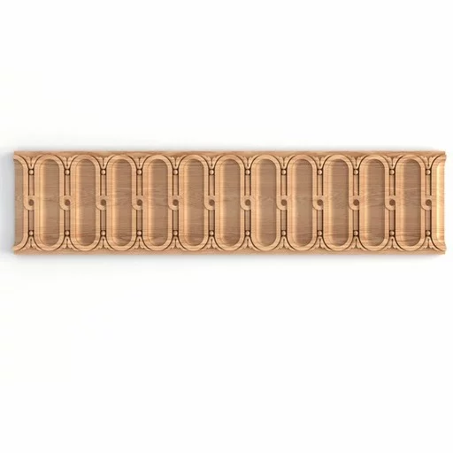 WIDE OVAL RIBBON DECORATIVE WOOD TRIM