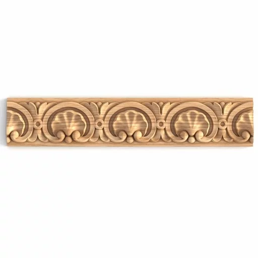 SEA SHELL WOOD MOULDING ROCOCO