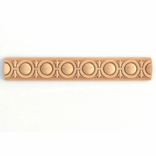 DECORATIVE MOULDING WITH ROSETTES