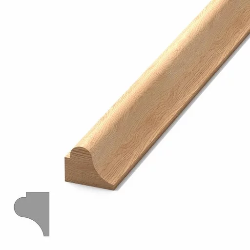 SMOOTH DECORATIVE WOODEN MOULDING FOR WINDOWS