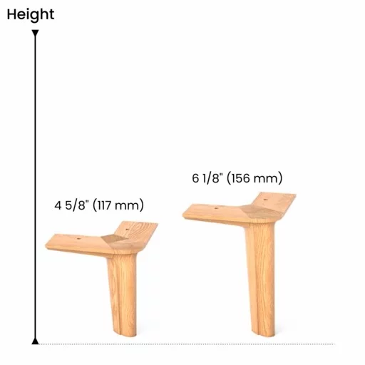 Bracket feet for furniture Minimalist