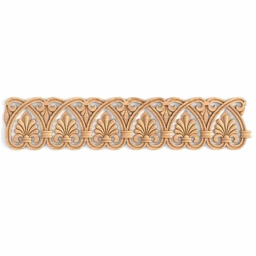 DECORATIVE MOULDING PIERCED PALMETTE CLASSIC