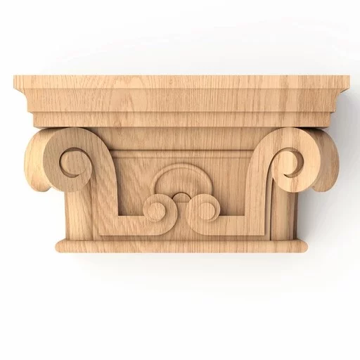 Pilaster caps Renaissance Style with scrolls
