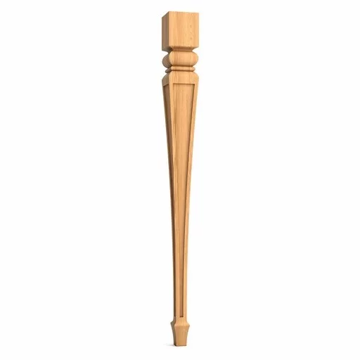 Large square tapered table legs Classic (1 PC)
