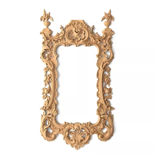 GORGEOUS BAROQUE STYLE HANGING FRAME FROM SOLID WOOD