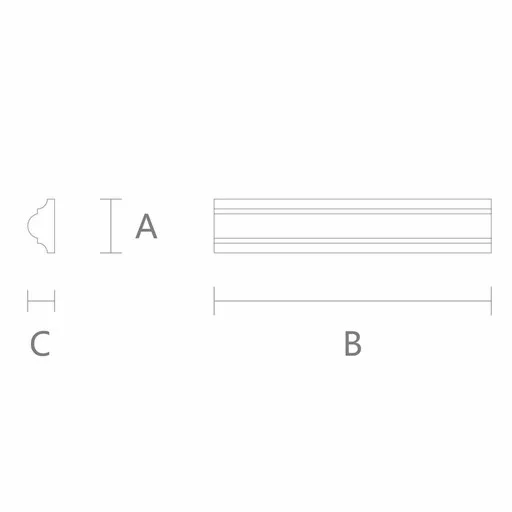 ACHITECTURAL PANEL MOLDING FROM SOLID WOOD