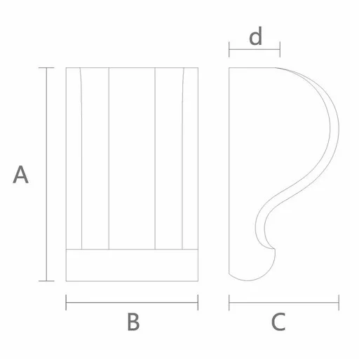 Custom corbel for ceiling minimalist