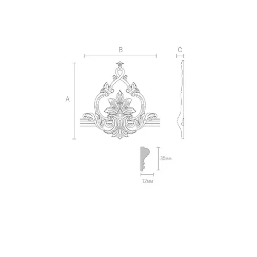 CRAFTSMAN APPLIQUES AND ONLAYS FROM BEECH
