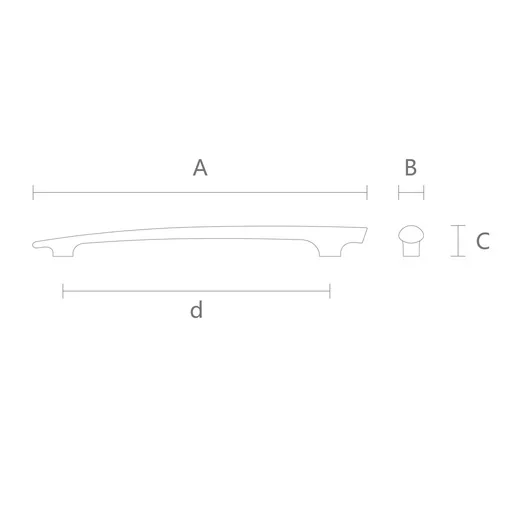 WOODEN CABINET HANDLES UNUSUAL SHAPES DIFFERENT IN SIZE. (SET OF 4 PC.)