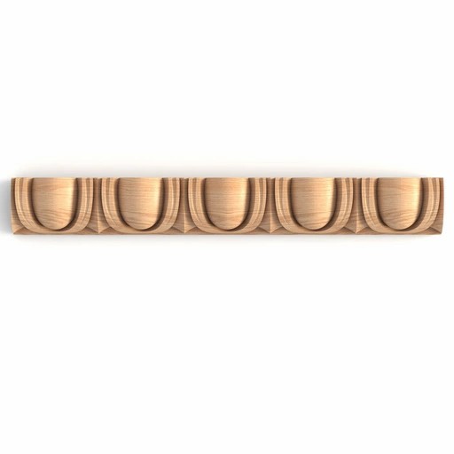 ANTIQUE CARVED MOULDINGS WITH EGG AND DART