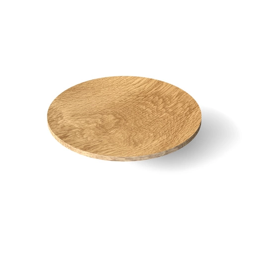 ROUND UNFINISHED WOODEN CABINET HANDLES. (SET OF 4 PC.)