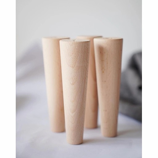 Round custom table legs quiet luxury style (1 PC)