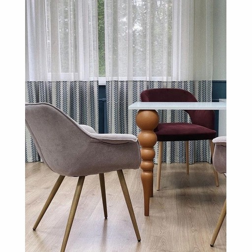 Unique table legs with round elements (1 PC)